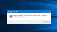 Mengatasi Windows Script Host is Disabled on This Machine Mengatasi Windows Script Host is Disabled on This Machine