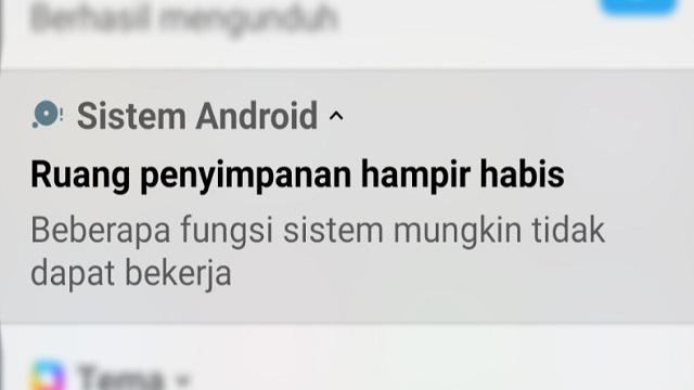 Kenapa Memori Internal Hp Cepat Penuh Padahal Aplikasi Sedikit