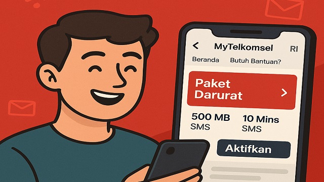 Apa Itu Paket Darurat Telkomsel dan Cara Aktivasinya