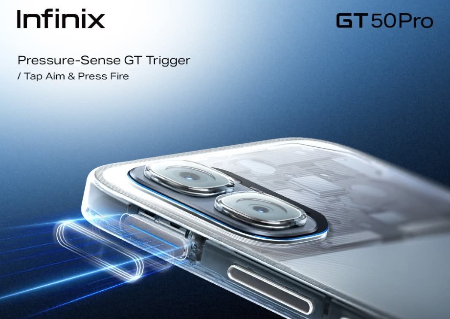Fungsi Fitur Pressure-Sense GT Trigger di Infinix GT 50 Pro