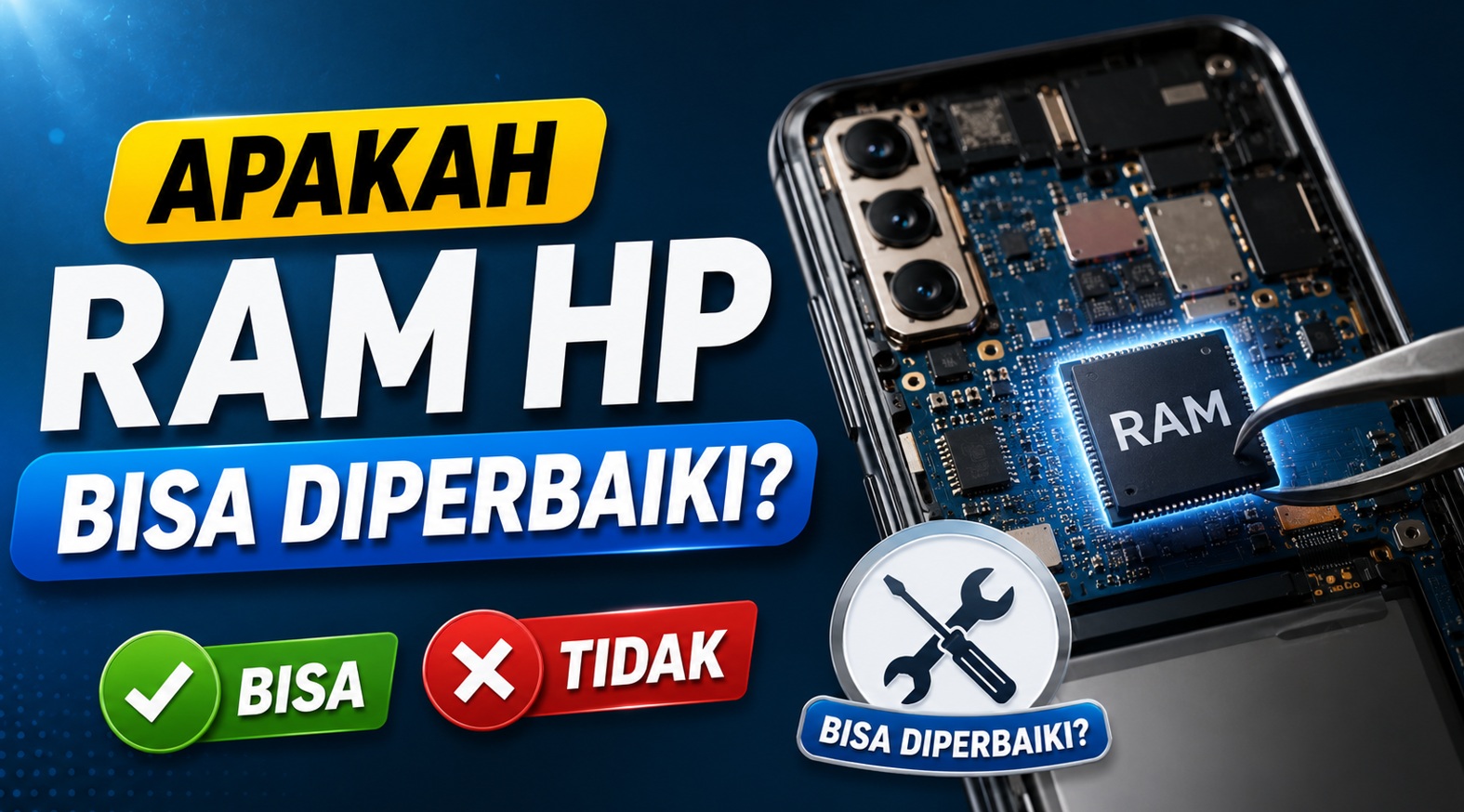Apakah RAM HP Bisa Diperbaiki? Ini Penjelasan Lengkapnya