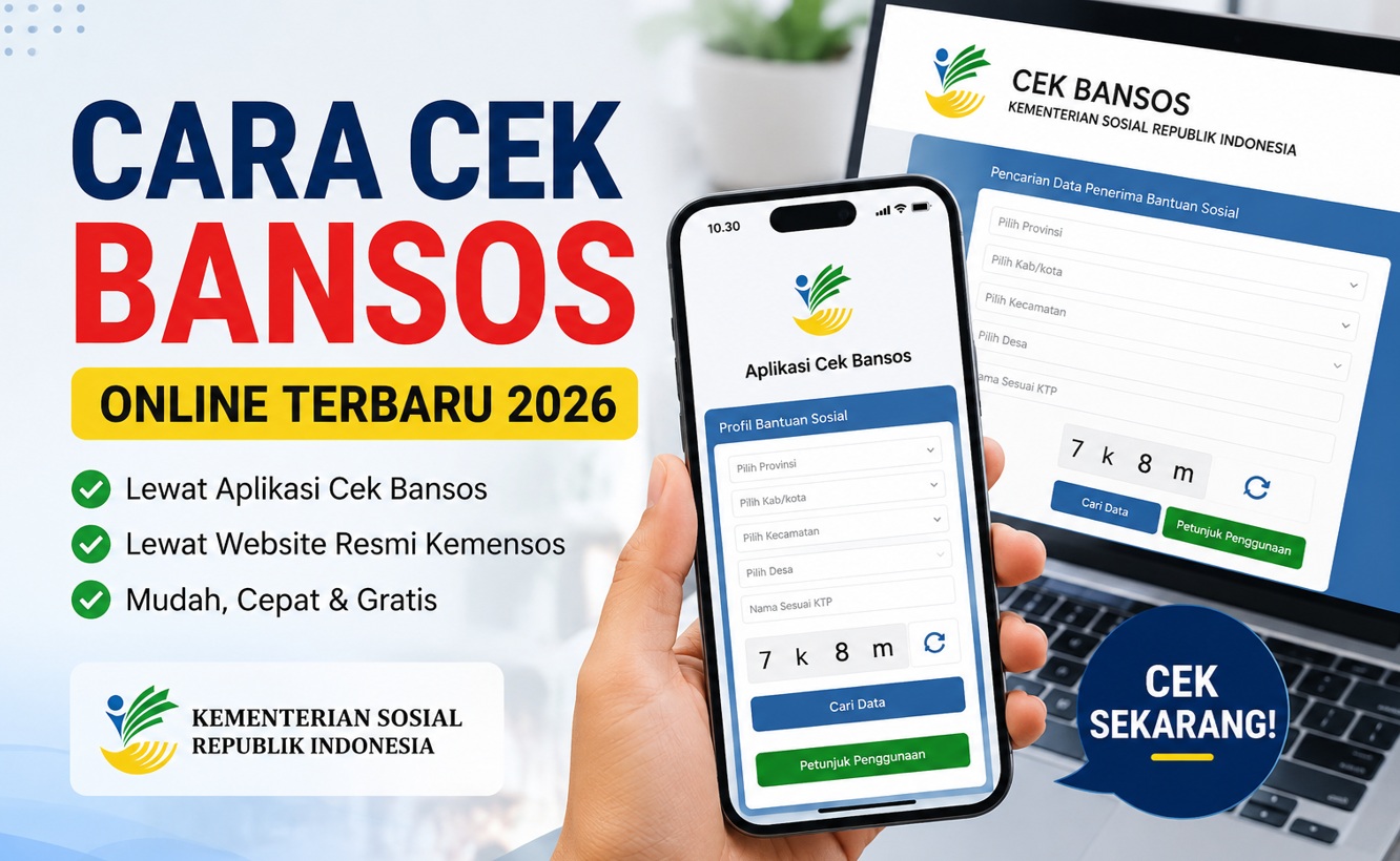 Cara Cek Bansos Terbaru 2026, Ketahui Status Penerima dan Penyebab Nama Tidak Muncul
