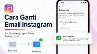 cara ganti email instagram Cara ganti email Instagram terbaru 2026 untuk mengganti email lama yang tidak aktif atau diretas. Ikuti panduan lengkap dan tips keamanannya.