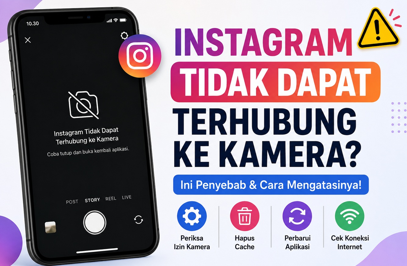 Instagram Tidak Dapat Terhubung ke Kamera? Ini Penyebab dan Cara Mengatasinya